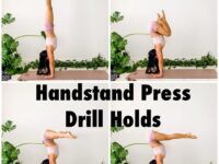 Liz Lowenstein Yoga Wellness @mizliz Handstand Press Drill Holds Some