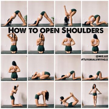Liz Lowenstein Yoga Wellness @mizliz How to Open Shoulders Open