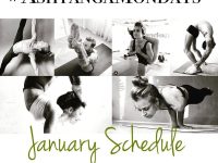 Lotta Sebzda See January Schedule AshtangaMondays Starting the new year
