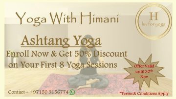 Luvforyoga with Himani Book ur slots now