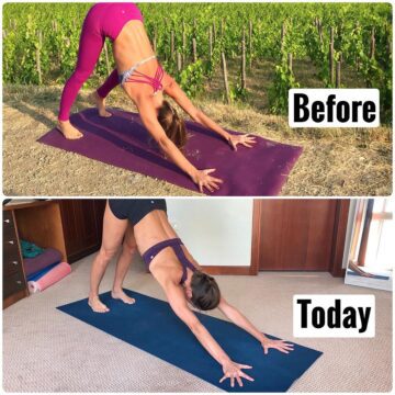 Marina Alexeeva YogaFitness @yogawithmarina Can you see the difference