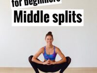 Marina Alexeeva YogaFitness @yogawithmarina How to approach MIDDLE SPLITS •