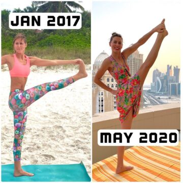 Marina Alexeeva YogaFitness @yogawithmarina My obsession with hamstrings flexibility •