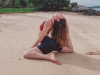 Mathilde ☾ yoga teacher @mathildoesyoga Home is not a place