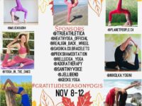 Milica Radulovic @milicarad84 New International Yoga Challenge gratitudeseasonyogis November 8 12 2021