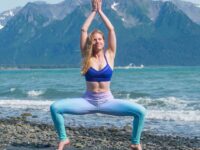 Mindful Yoga Pose Beauty Asana @mindfulxyoga Goddess is a lunar posture