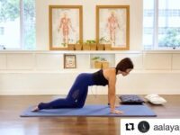 Mira Pilates Instructor @flowwithmira To all moms to be Repost @aalayapilates with