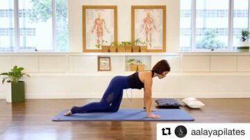 Mira Pilates Instructor @flowwithmira To all moms to be Repost @aalayapilates with