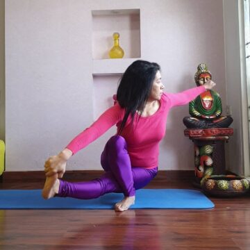My yoga journey @laxmimoves Growth and Comfort do not Coexist This