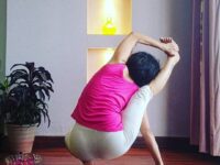My yoga journey @laxmimoves Stay Fit and Healthy During the Festive