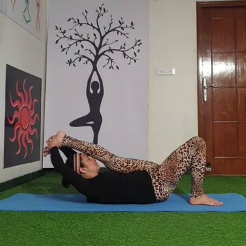 My yoga journey @laxmimoves Strength and Growth come only through continuous