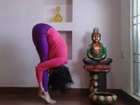 My yoga journey @laxmimoves Strive to become the best version of