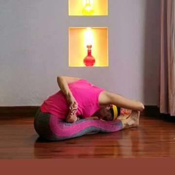 My yoga journey @laxmimoves The beginning is the most important part