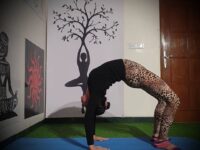 My yoga journey @laxmimoves We generate fears while we sit We