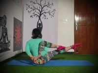 My yoga journey @laxmimoves Whatever the mind can conceive and believe