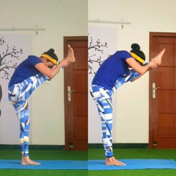 My yoga journey @laxmimoves Yoga is a necessity for me Doing