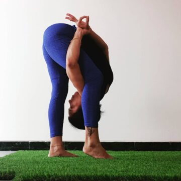 My yoga journey @laxmimoves Yoga is not about tightening your ass
