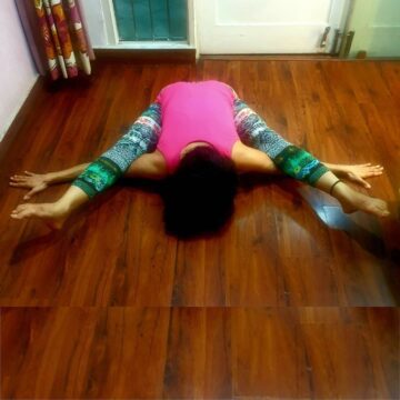 My yoga journey @laxmimoves Yoga means addition Addition of energy strength