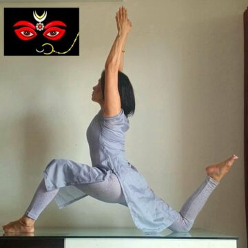 My yoga journey @laxmimoves navrtari2020 navratrispecial The 7th day of Navaratri
