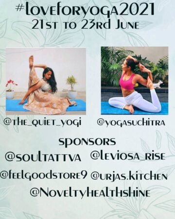 Namita Lad @the humble yogini Reposted from @the quiet yogi 𝗡𝗲𝘄 𝗖𝗵𝗮𝗹𝗹𝗲𝗻𝗴𝗲 𝗔𝗻𝗻𝗼𝘂𝗻𝗰𝗲𝗺𝗲𝗻𝘁 LoveForYoga2021 June