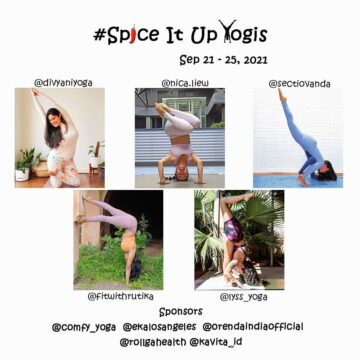 Nica @nicaliew NEW CHALLENGE ANNOUNCEMENT SpiceItUpYogis 21st 25th September Sometimes