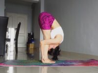 Nica @nicaliew forwardfold The pose that yogis proud to do it