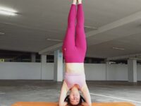 Nica @nicaliew headstand Also my favorite My favorite food Fruit
