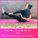Nikki @yoga nikki30 Keep your face to the Sun and you will