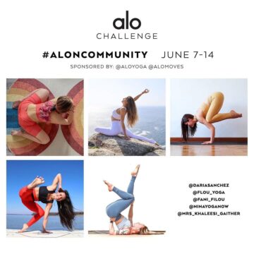 Nina MonobeYoga Instructor @ninayoganow YOGACOMMUNITY CHALLENGE ⁣ ⁣ AlonCommunity ⁣