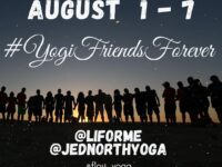 Nina MonobeYoga Instructor CHALLENGE ANNOUNCEMENT YogiFriendsForever August 1 7 Worldwide prize