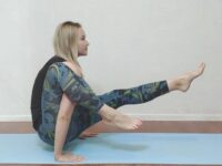 Olga Yoga 🧘‍♀️💜🕉️ Day 1x20e33x20e3 of CoreUproar with @cyogalife