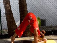 Patricia Amado @patriciaamadoyoga I am torn between the obligation to sit