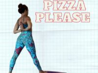 Patricia Amado @patriciaamadoyoga nuff said Problems come and go but Pizza
