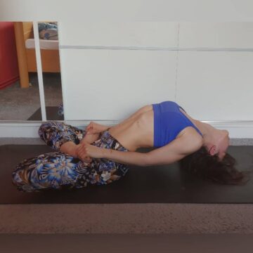 Petya Yogaforanhealthybody day 4 and fish pose   Our lovely