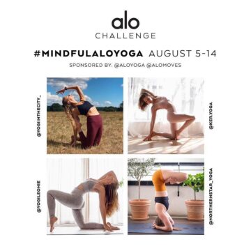Pia @northernstar yoga ᵂᴱᴿᴮᵁᴺᴳ New Challenge Announcement MindfulALOyoga August 5 14 Join us