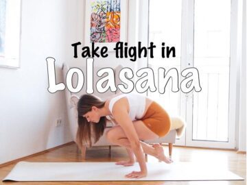 Pia ᵂᴱᴿᴮᵁᴺᴳ Lolasana is not the easiest asana to find