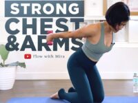 Pilates strong chest and arm workout for beginners 15