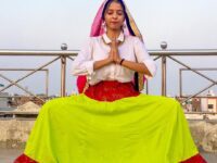 Rakhi Sharma @ spiritual therapy I am Indias daughter daughtersday postoftheday yoga yogainspiration