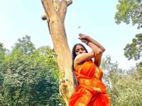 Rakhi Sharma Day 1 Tree Pose YogisGoDESi New Yoga