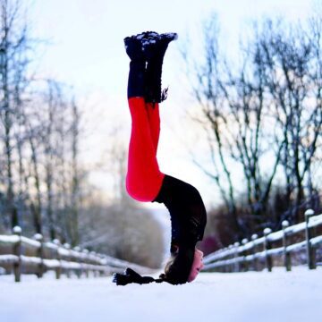 Robin Martin @robinmartinyoga Snow day For some snow this time of