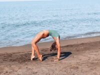 SARAH vegan yoga coach @sarahgluschke Day 3 of the