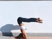 SARAH vegan yoga coach @sarahgluschke One month and its