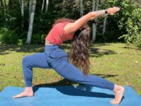 Samantha Lee Miller @samanthalee yoga AirialYogisSpeakUp Day 3 Perseverance a Backbend My
