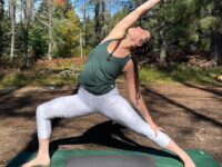 Samantha Lee Miller @samanthalee yoga ColourFALLYogis Day Three Strength in Reverse Warrior