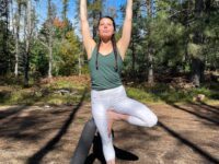 Samantha Lee Miller @samanthalee yoga ColourFALLYogis Day Two Balance in Tree Pose