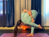Samantha Lee Miller @samanthalee yoga One more unique pose I tried from