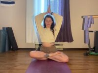 Samantha Lee Miller @samanthalee yoga ThankfulYogisUnite Day 2 Hip OpenerLotus Pose I
