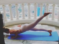 Sara Yogateacher @fityogi mom Today I tried Bikram yoga for the