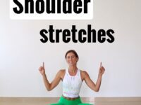 Shoulders neck and chest • These stretches can be