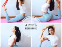 Suzy Yoga Tutorials @bringmeyoga ONE POSEFOUR WAYS The pigeon is